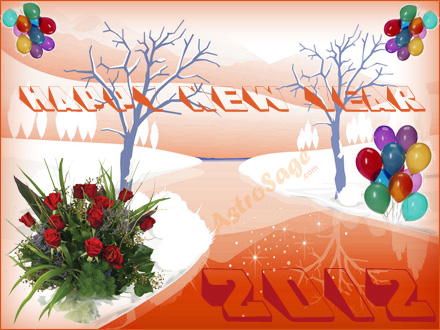 New Year Greeting Cards for 2012