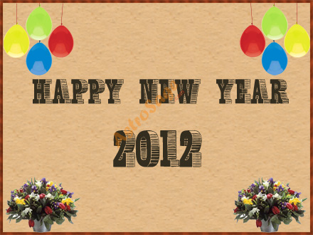 2012 New Year Greeting Cards