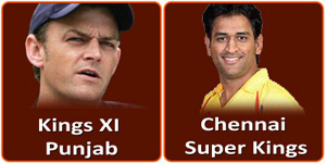 Kings XI Punjab vs Chennai Super Kings