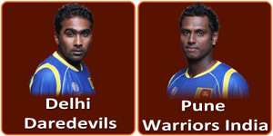 Pune Warriors vs Delhi Daredevils