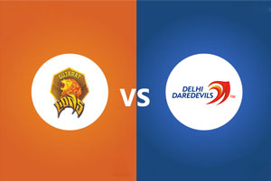 Gujarat Lions Vs Delhi Daredevils 