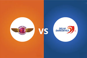 Rising Pune Supergiants Vs Delhi Daredevils   