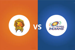 Mumbai Indians Vs Gujarat Lions