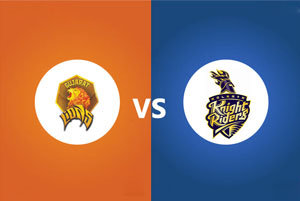 Gujarat Lions Vs Kolkata Knight Riders   