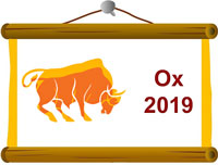 Chinese zodiac sign Ox/Cow