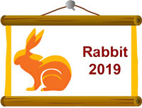 Chinese zodiac sign Rabbit