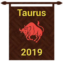 Symbol of Taurus zodiac sign