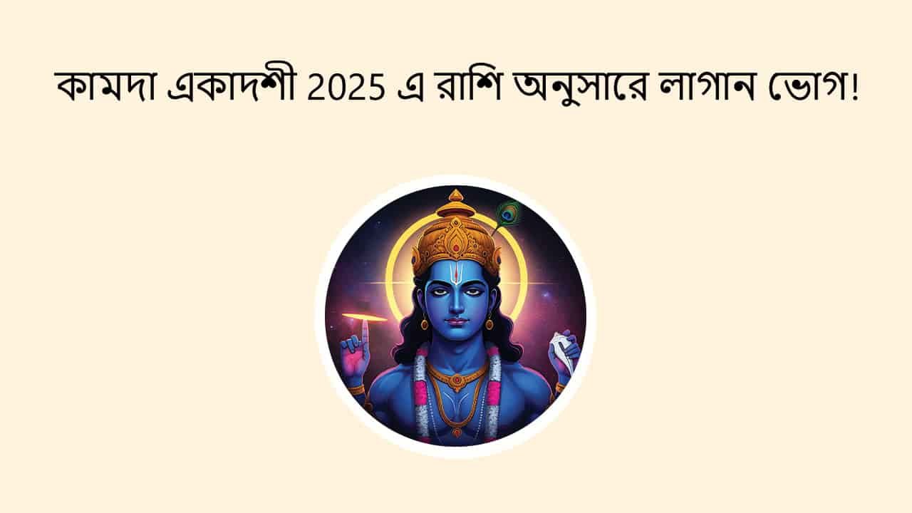 কামদা একাদশী 2025 এ রাশি অনুসারে লাগান ভোগ!