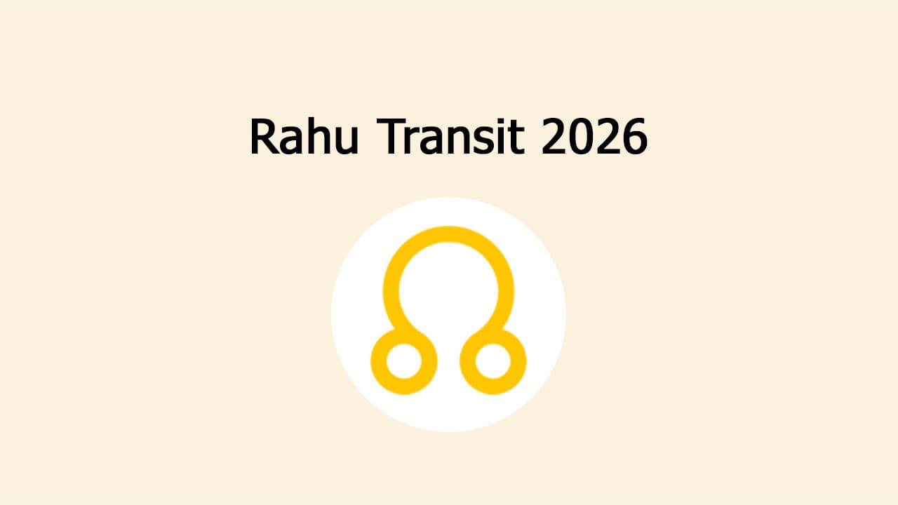 Rahu Transit 2026