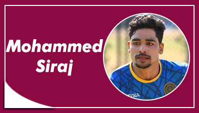 Mohammed Siraj