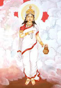 Devi Brahmacharini is Worshiped on the second day of Navratri festival