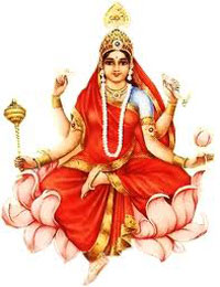 Devi Siddhidatri is Worshiped on the ninth day of Navratri festival