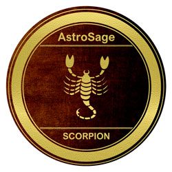 Symbol of Scorpio star sign