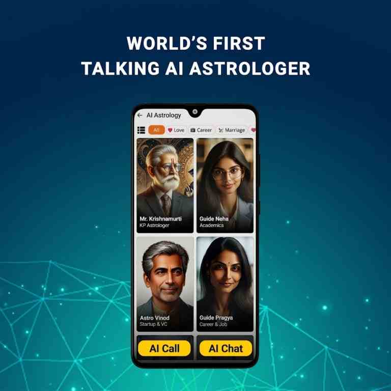 Astrosage Builds First AI talking astrologers