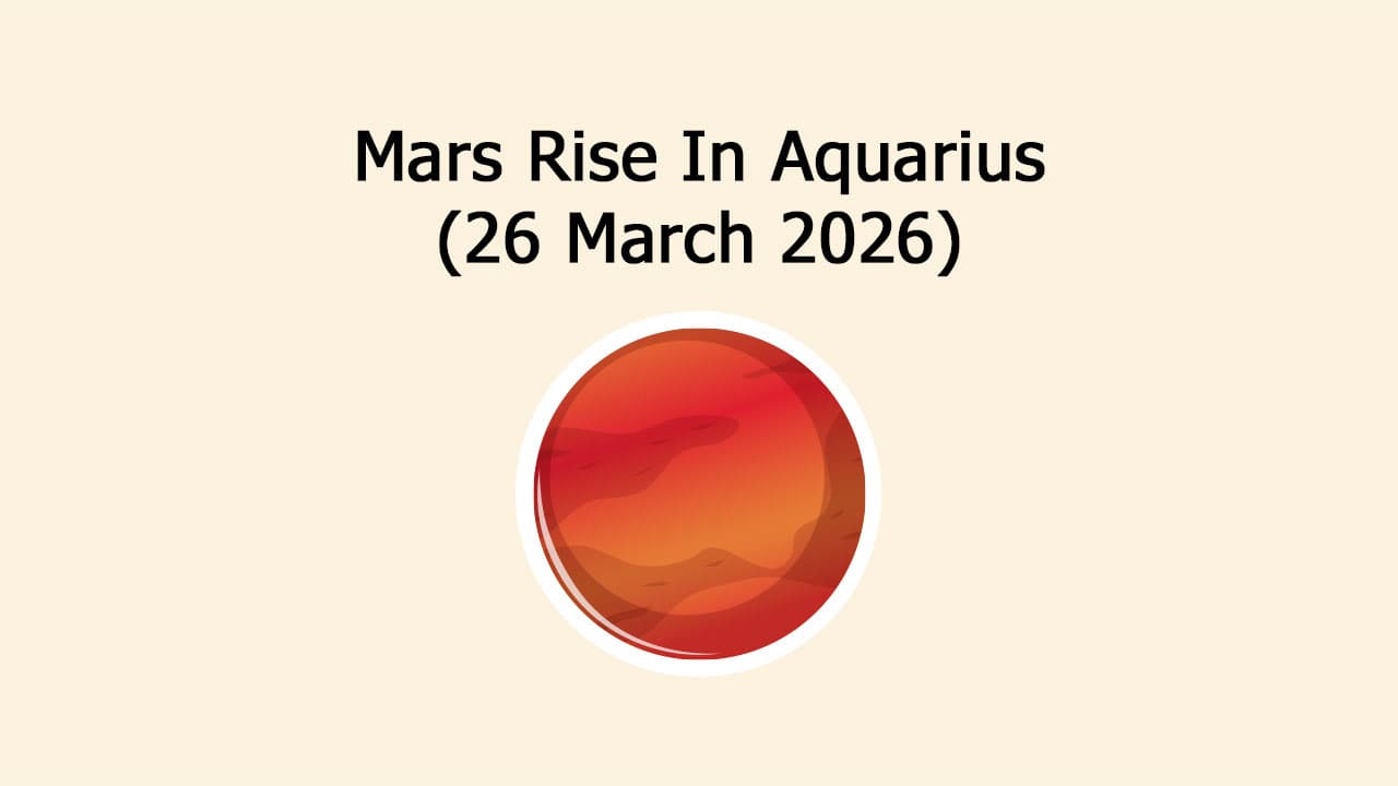 Mars Rise In Aquarius