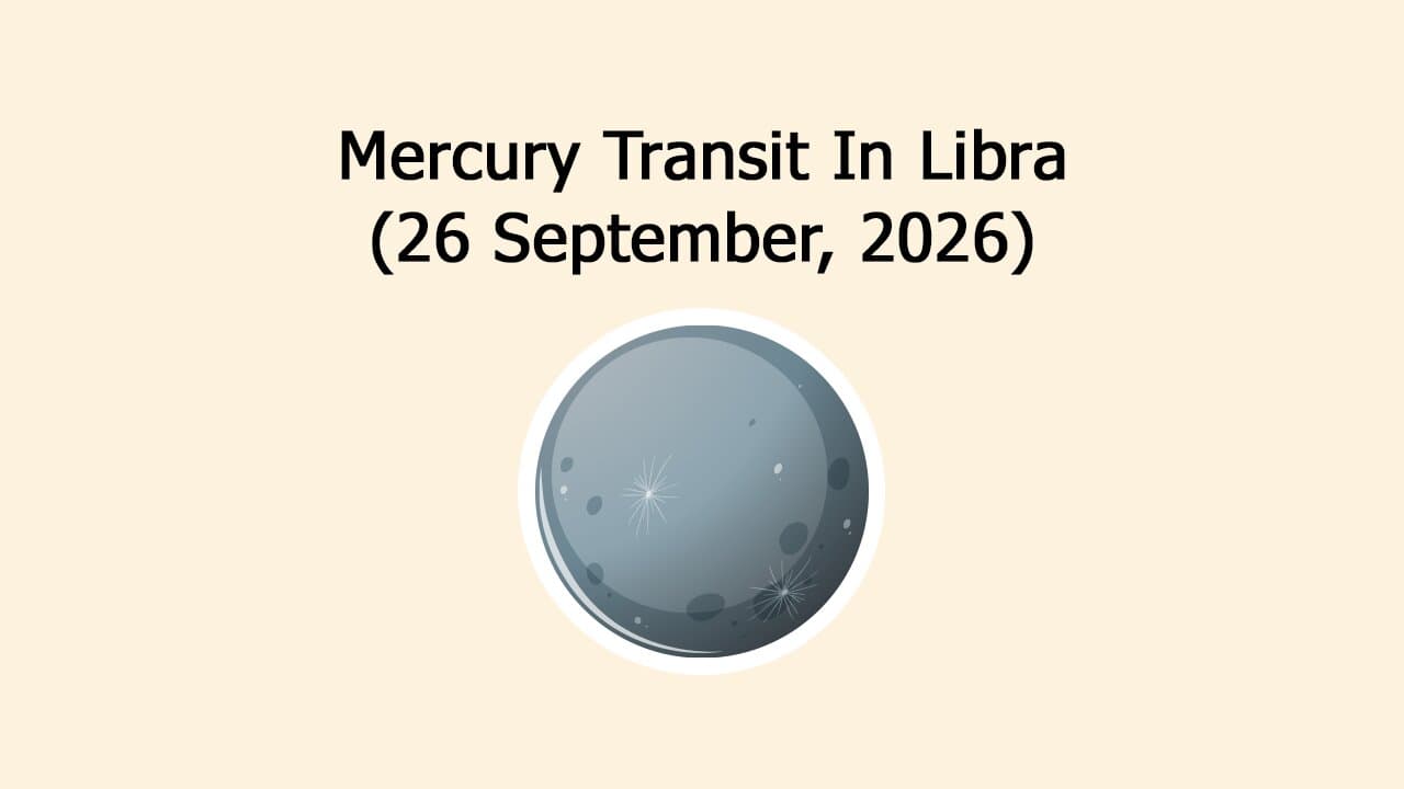 Mercury Transit In Libra