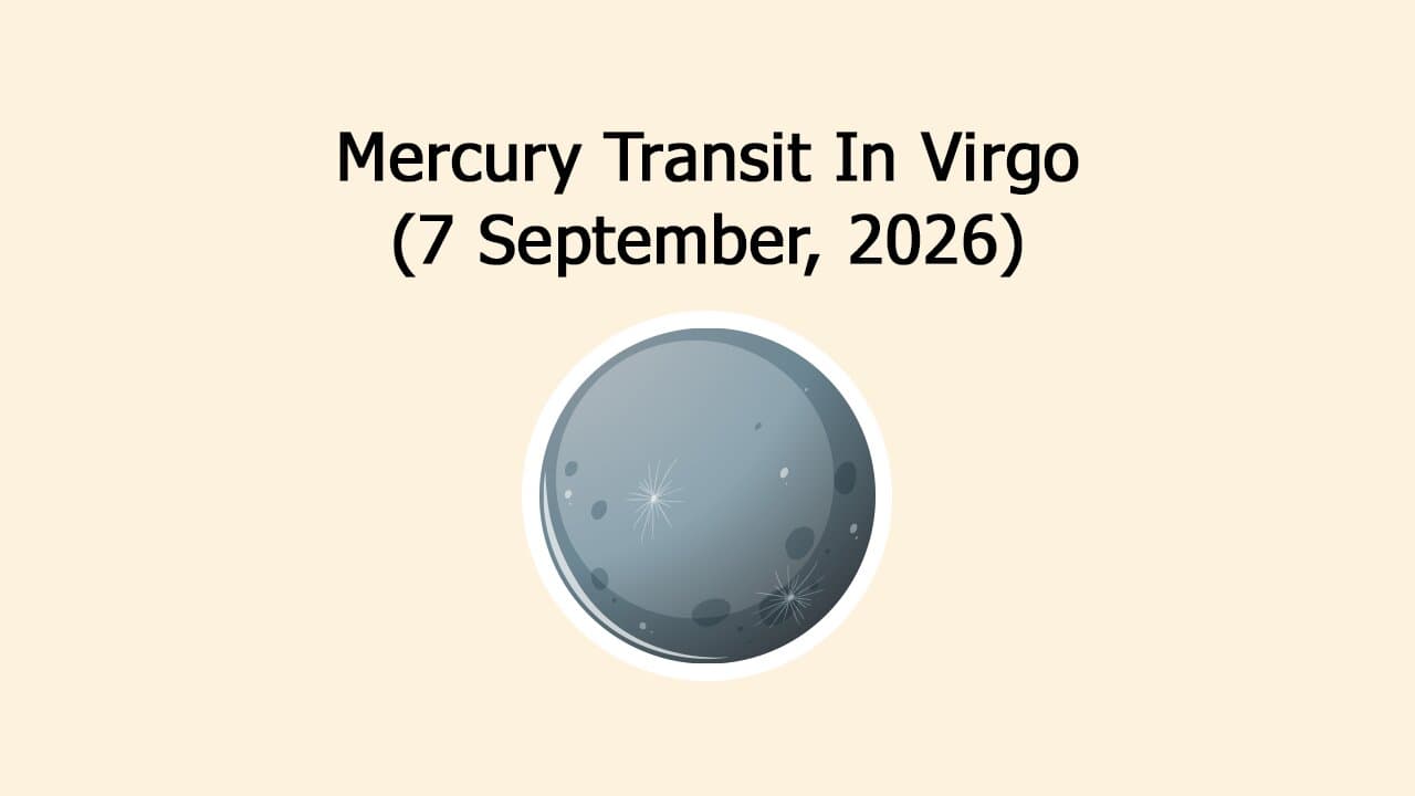 Mercury Transit In Virgo