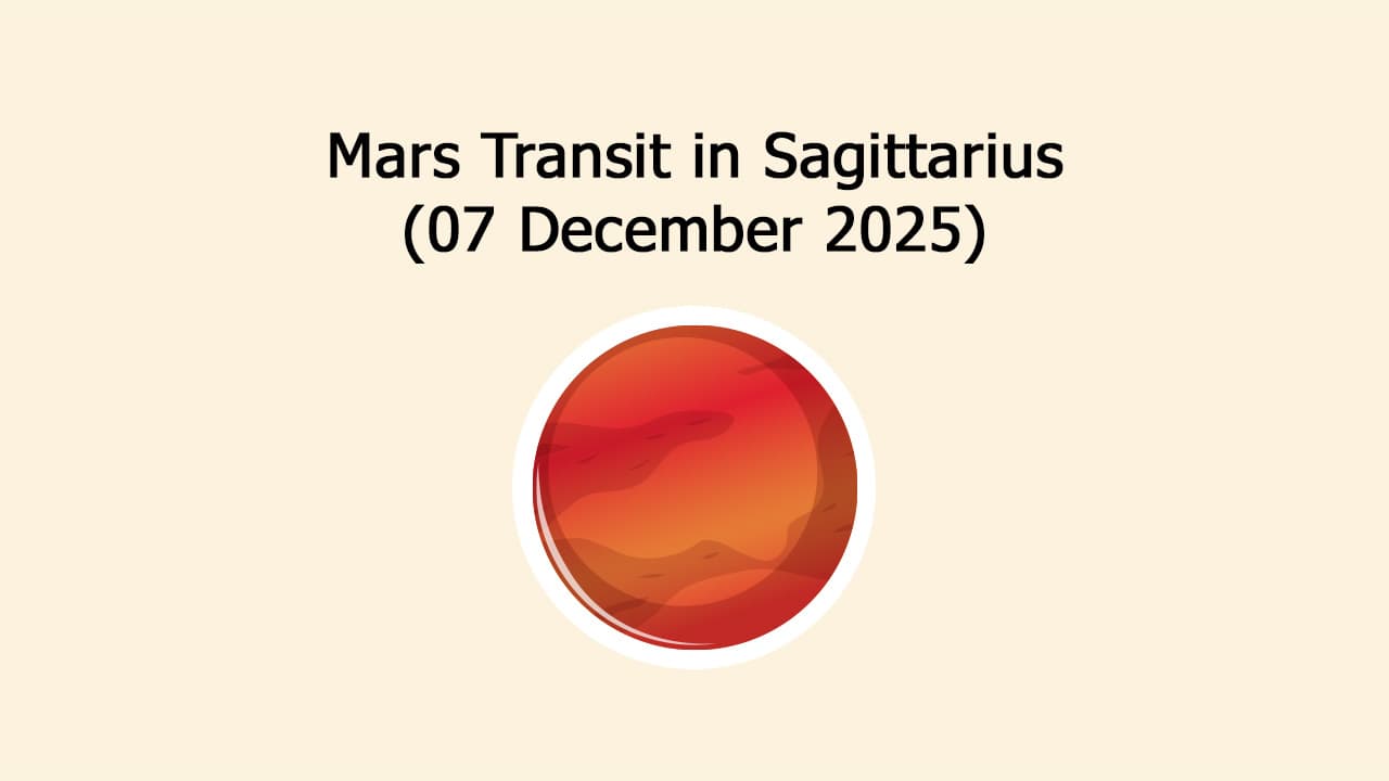 Mars Transit In Sagittarius