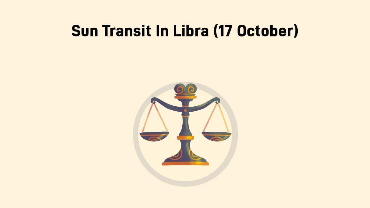 Sun Transit In Libra 