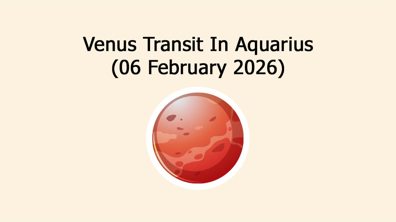 Venus Transit In Aquarius