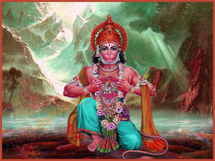 Free Wallpapers of God Hanuman
