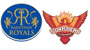 Rajasthan Royals vs Sunrisers Hyderabad