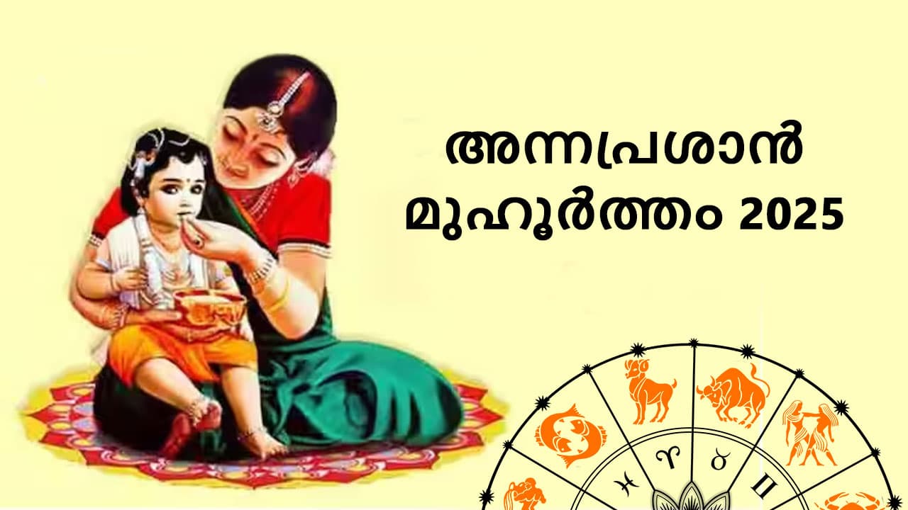 അന്നപ്രശാൻ മുഹൂർത്തം 2025