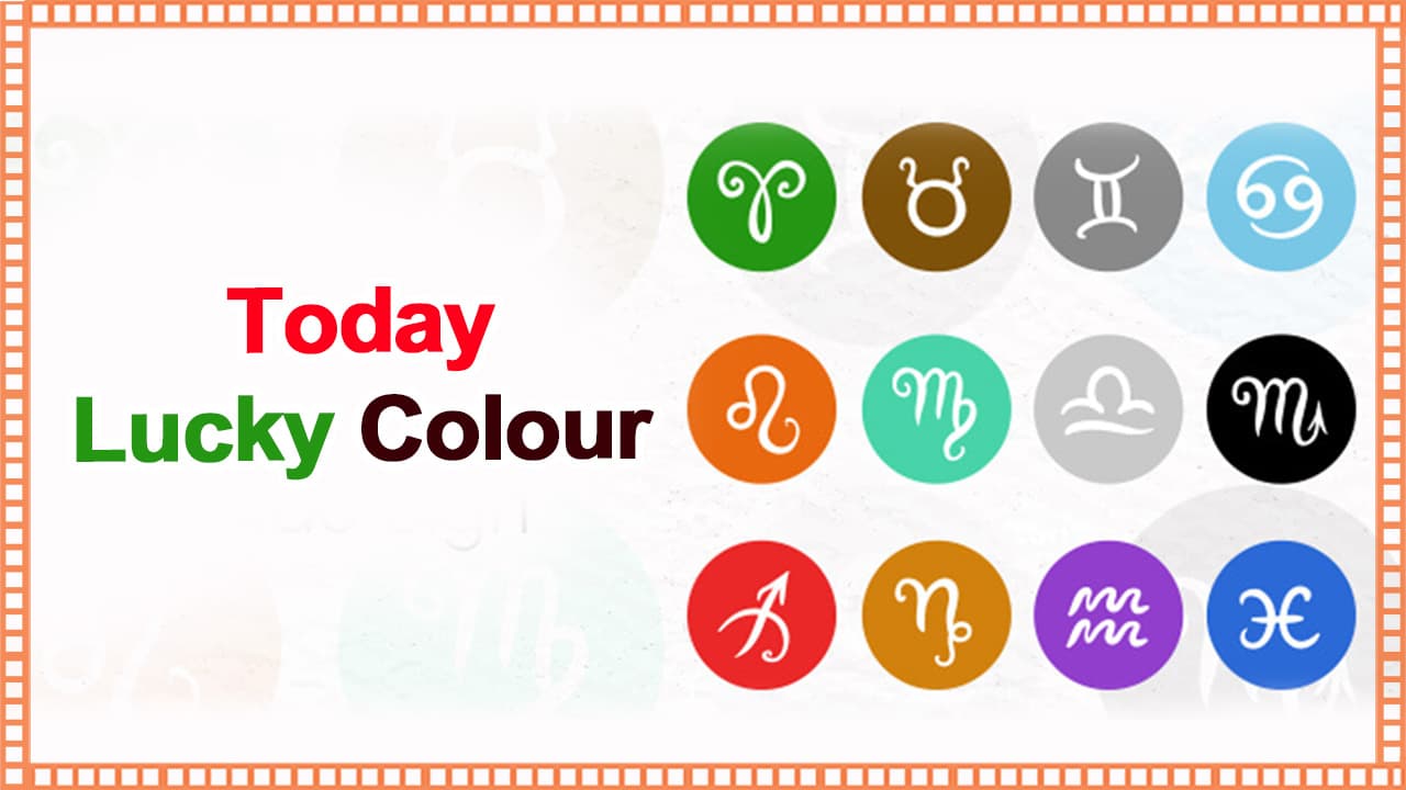 Today Lucky Colour Know Best Suited Colour For Your Zodiac 