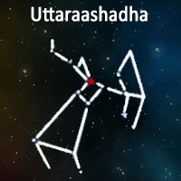 The symbol of Uttarashdha Nakshatra