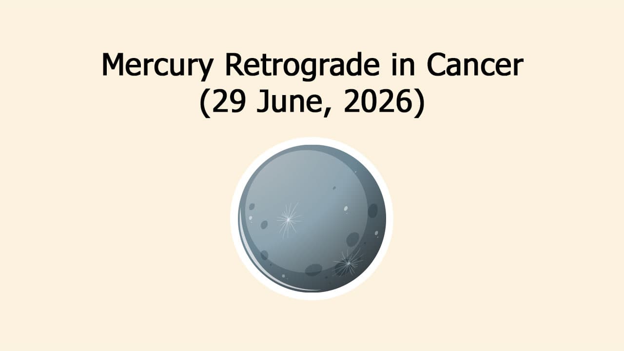Mercury Retrograde in Cancer 2026