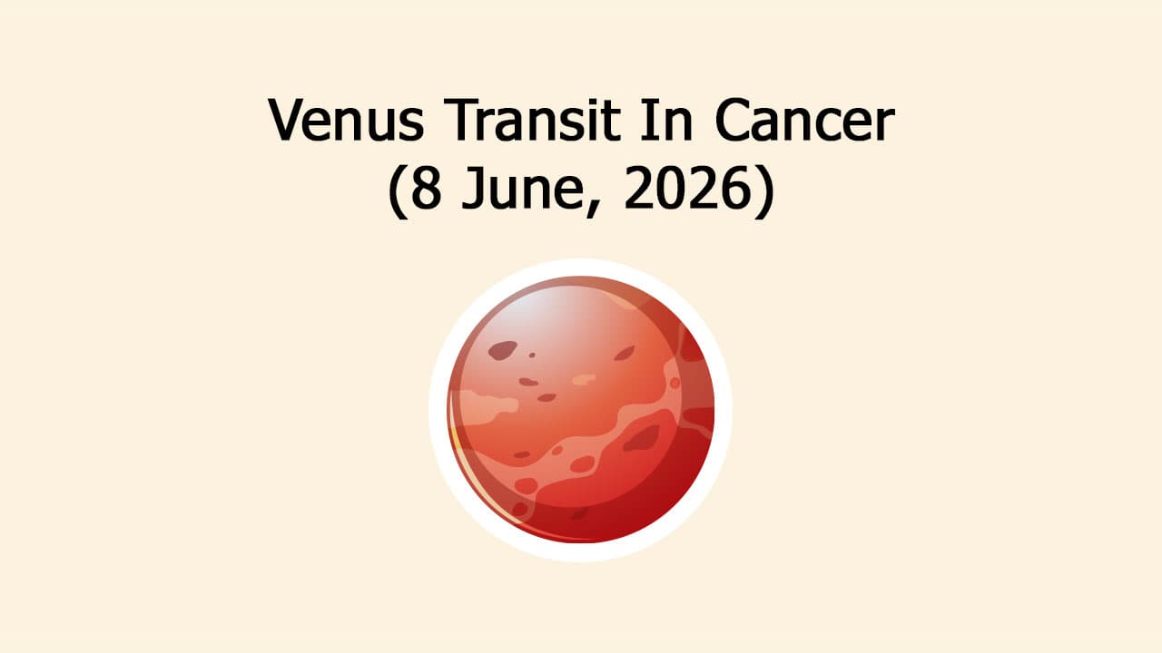 Venus Transit In Cancer