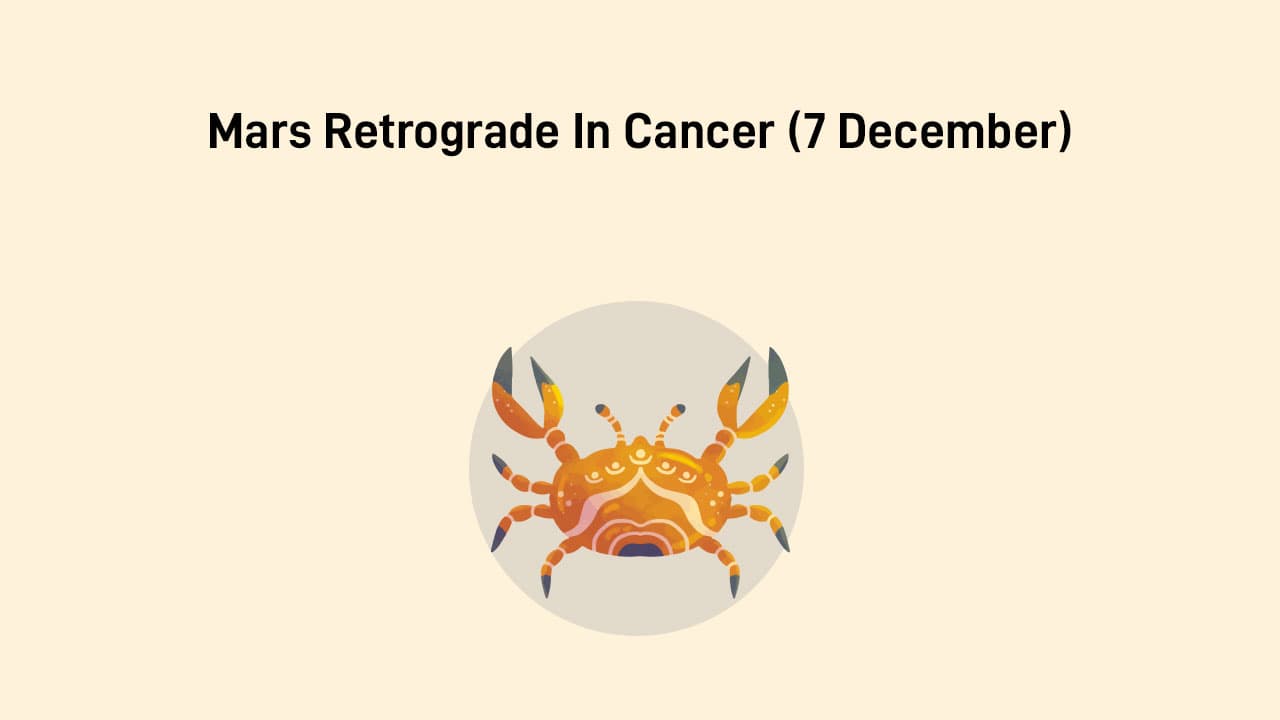 Mars Retrograde In Cancer