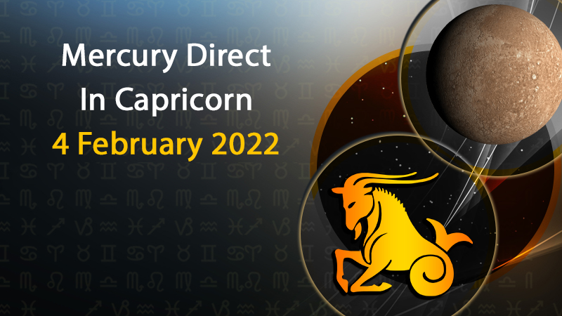 Mercury Direct in Capricorn