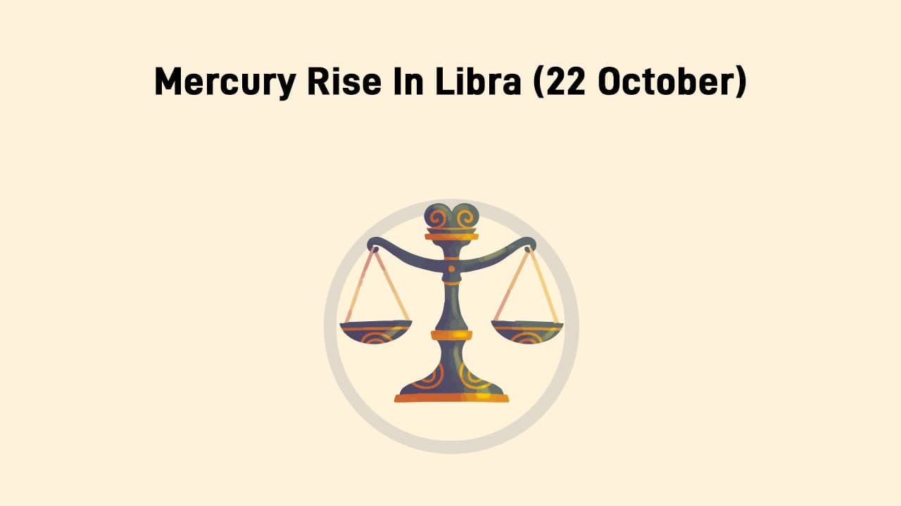 Mercury Rise In Libra